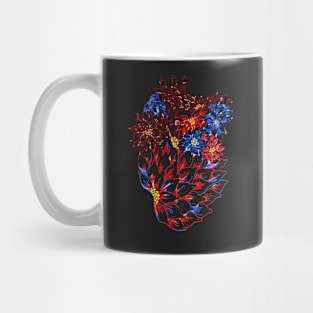 Heart Flower Mug